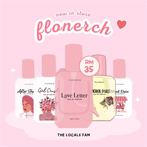 🇲🇾 Ready To Ship Flonerch Edp Perfume Love Letter After Shower Blind Date Girl Crush