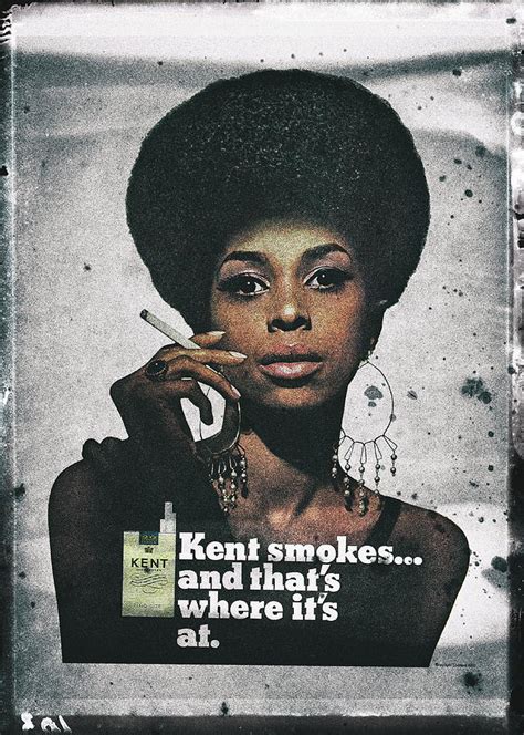 Black Ebony Afro Lady Smoking Photograph By Benjamin Dupont Pixels