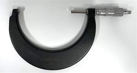 Scherr Tumico 04 0005 14 Tubular Frame Outside Micrometer 4 5 Range
