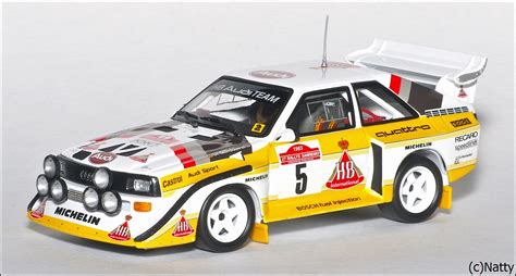 P/x possible for classic/interesting rally car/ supercar. Minichamps: 1985 AUDI Sport quattro S1 Rallye San Remo ...