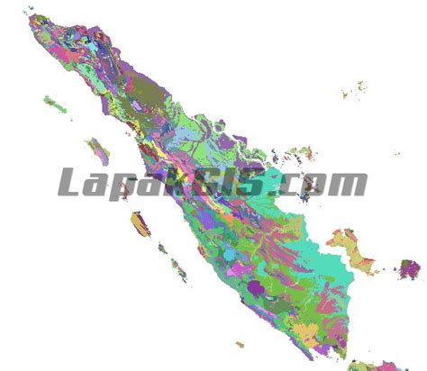 SHP Shapefile Peta Geologi Se-Indonesia - Lapak GIS
