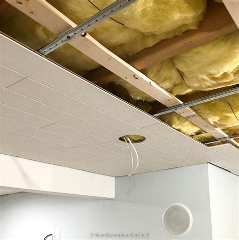 How To Install A Shiplap Ceiling With Armstrong Planks Four