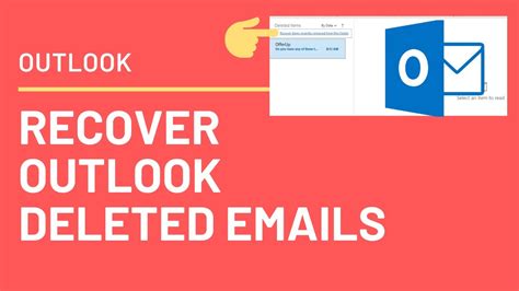 How To Recover Permanently Deleted Emails In Outlook Youtube