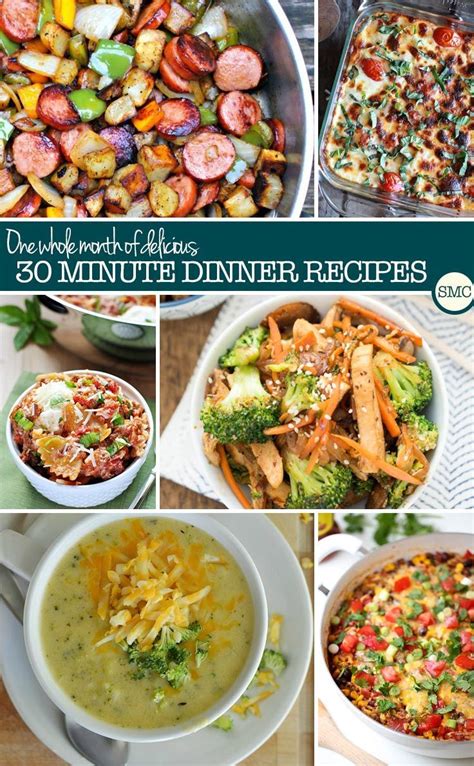 Best 30 Minute Dinner Recipes - Easy Midweek Meals! | Food ...
