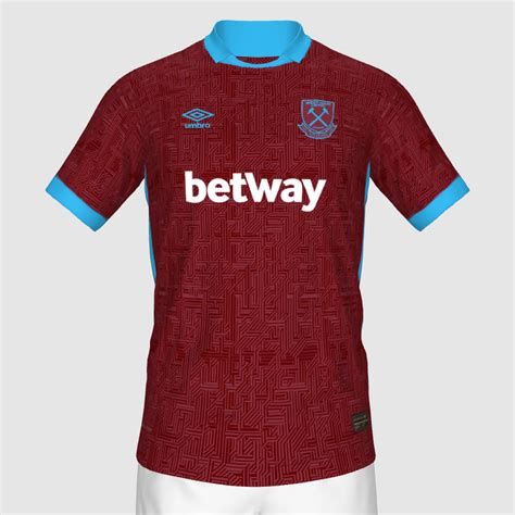 West Ham United Kit Home Concept Fifa Kit Creator Showcase