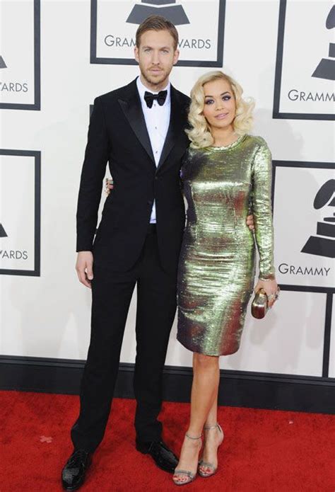 Rita Ora And Calvin Harris Show They Are Still Together As They Step Out At Grammys Hello