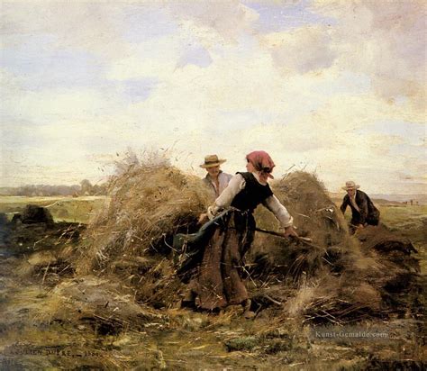 Realismus in der kunst, v. The Harvesters Leben Bauernhof Realismus Julien Dupre ...