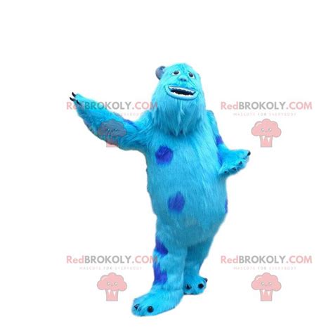 Mascot Sully The Famous Blue Monster In Sizes L 175 180cm