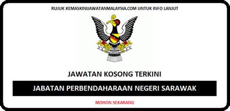 Jabatan perbendaharaan negeri, kuching, bahagian kuching, sarawak, malaisia — asukohta kaardil, telefon, lahtiolekuajad. RASMI JAWATAN KOSONG DI JABATAN PERBENDAHARAAN NEGERI ...
