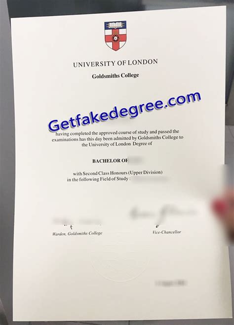 Where To Make Goldsmiths University Of London Fake Degree Buy Fake