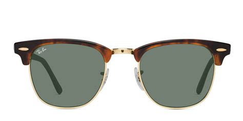 ray ban 3016 clubmaster tortoise w gold