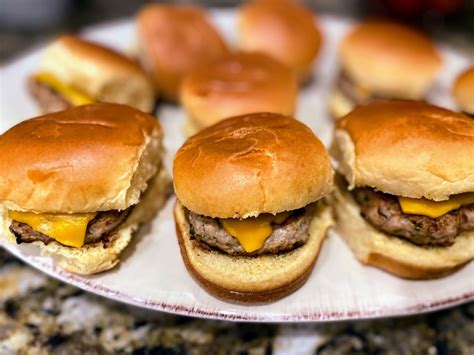 The Easiest Turkey Burger Sliders Recipe Cart