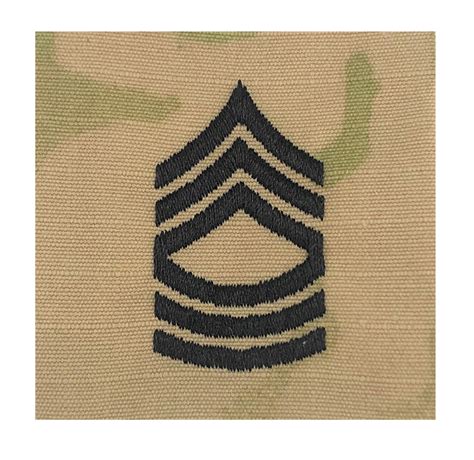 E8 Master Sergeant Ocp 2x2 Sew On Insignia Depot
