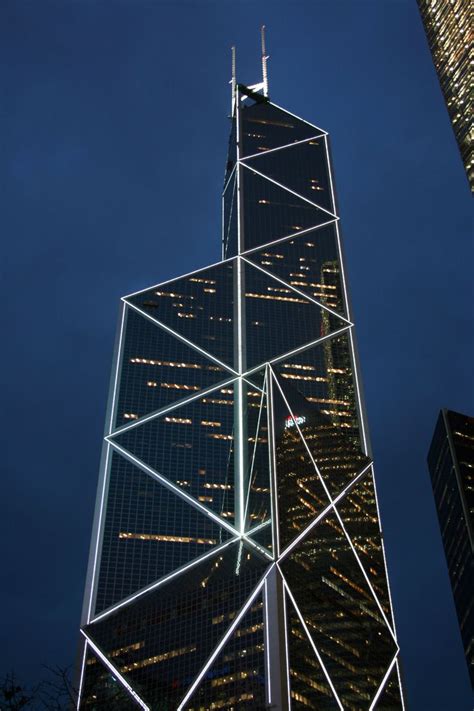 Buildings Bank Of China Tower Skyscraper Skyscraper