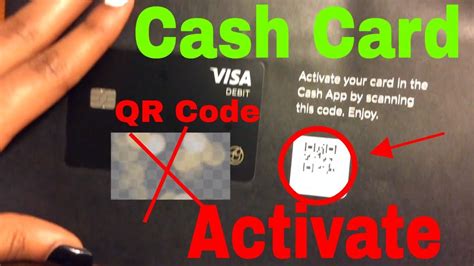 How To Activate Cash App Cash Card With Qr Code 🔴 Youtube