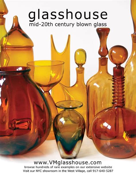 Glasshouse Ad Modern Magazine Fall 2010 Glass House Glass Blowing Glass Art