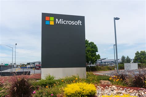 Microsoft Corporate Office Stock Photo Download Image Now Microsoft