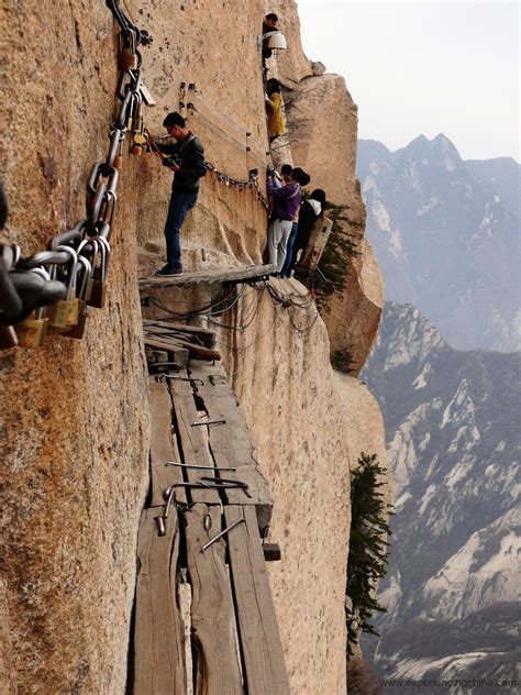 Worlds Deadliest Hike Mount Huashan Travel Around The World