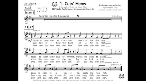 Blues Cat Recorder Meow Performance Sample Youtube