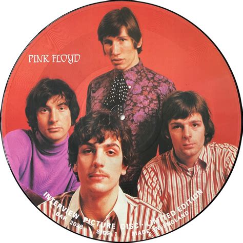 Pink Floyd Interview Picture Disc Limited Edition Uk Picture Disc