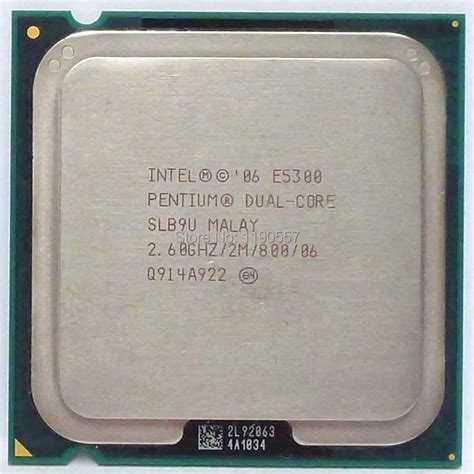 Original Intel Pentium Dual Core E5300 Processor26ghz 2m 800mhz