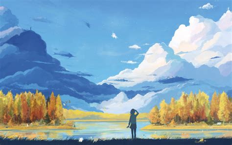 Maybe you would like to learn more about one of these? Landscape drawing wallpaper | 1920x1200 | #10702
