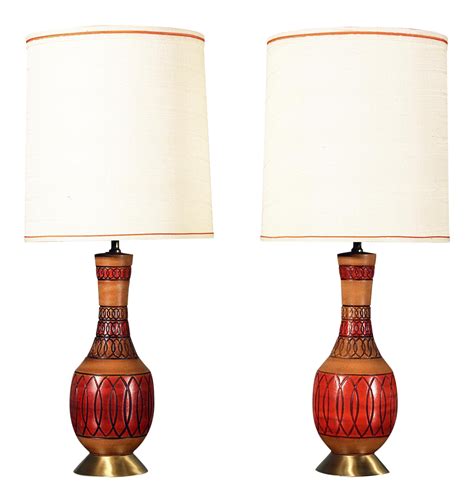 Check out our lamps selection for the very best in unique or custom, handmade pieces from our shops. Vintage Royal Haeger Style Red Ceramic Table Lamps - Pair ...