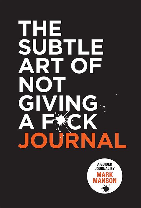 Buy The Subtle Art Of Not Giving A Fck Journal Book Online At Low
