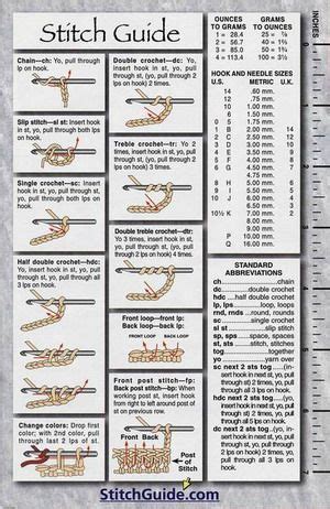 It's an easy crochet pattern despite the fact that there are so many special crochet stitches. stitch guide & standard abbreviations used with crochet ...