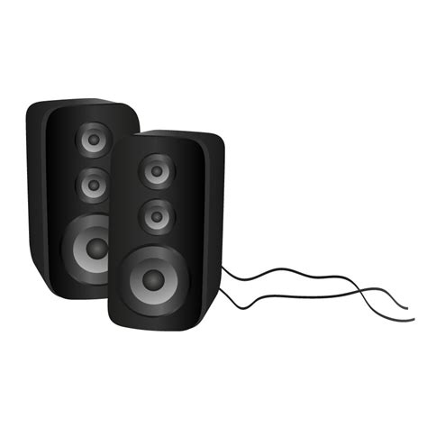White Speakers Clipart Bmp A
