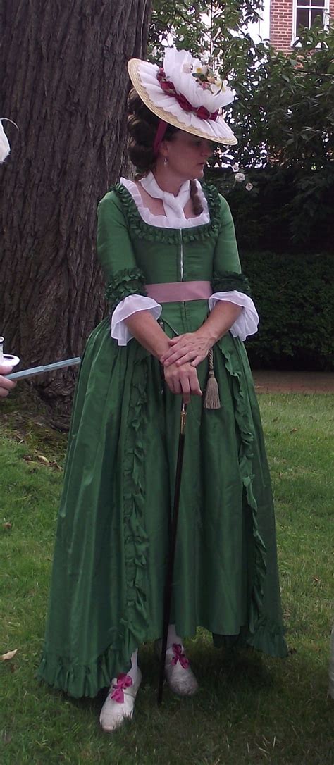 Me At The Lee Fendall House Alexandria 18th Century Dress 18th