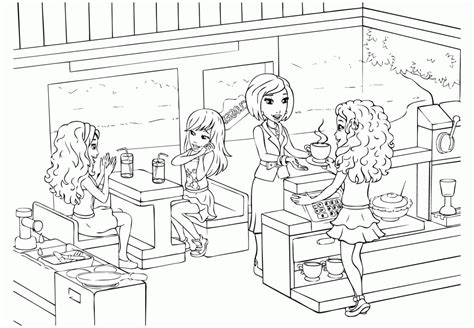 Color all of the lego friends for free and. Printable Lego Friends Coloring Pages - High Quality ...