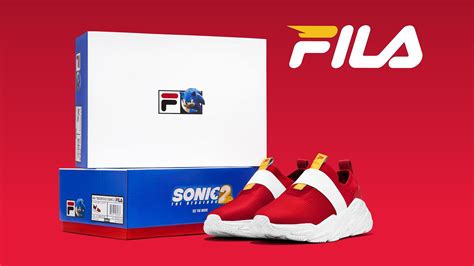 Fila Wants You To Go Fast With Sonic The Hedgehog 2 Collab Sneakers