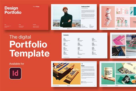Ad Portfolio Template By Typefools Shop On Creativemarket The