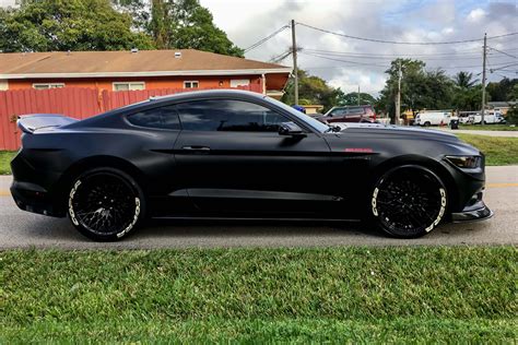 2015 Ford Mustang Gt Custom Fastback Side Profile 205830