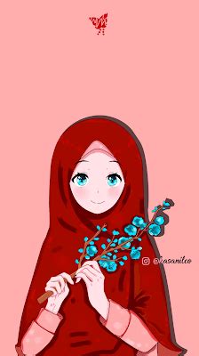 009 Wallpaper Dark : Gambar Kartun Muslim Muslimah Cantik ...