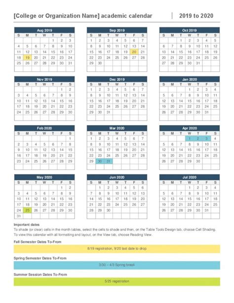 Calendar Free Printable Two Year Excel Calendars