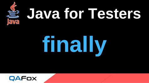 Finally Java