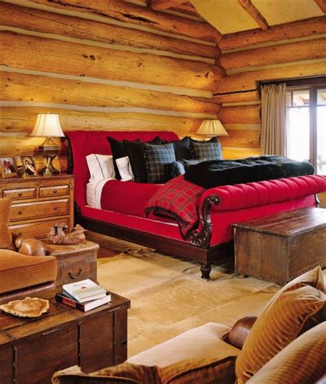 Schlafzimmer design sind ihre chance, wirklich kreativ zu werden und persönliche note des stils hinzuzufügen. schlafzimmer rot-rustikale schlafzimmer einrichtung ...