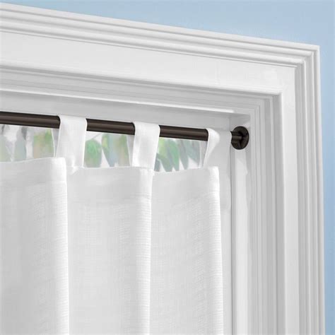 Interdesign Forma Adjustable Curtain Tension Rod Windows