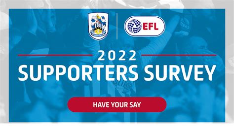 efl supporters survey 2022 news huddersfield town