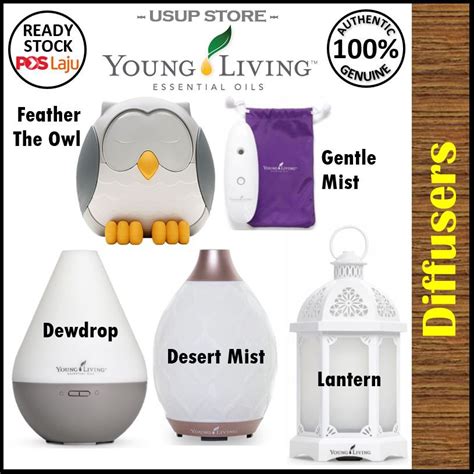 Since most diffusers are prone to breaking, a lot of us switch to using a cheap diffuser after an expensive unit breaks. Young Living Diffusers Desert Mist Ultrasonic Diffuser ...