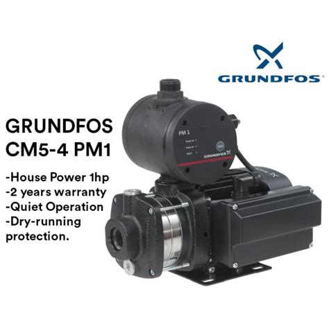 Complete pump repair options if you need a workshop capable of performing any repair on any pump from any manufacturer, workshop repair from grundfos is the option for you. GRUNDFOS AUTOMATIC WATER PRESSURE HOME BOOSTER PUMP CM5-4 ...