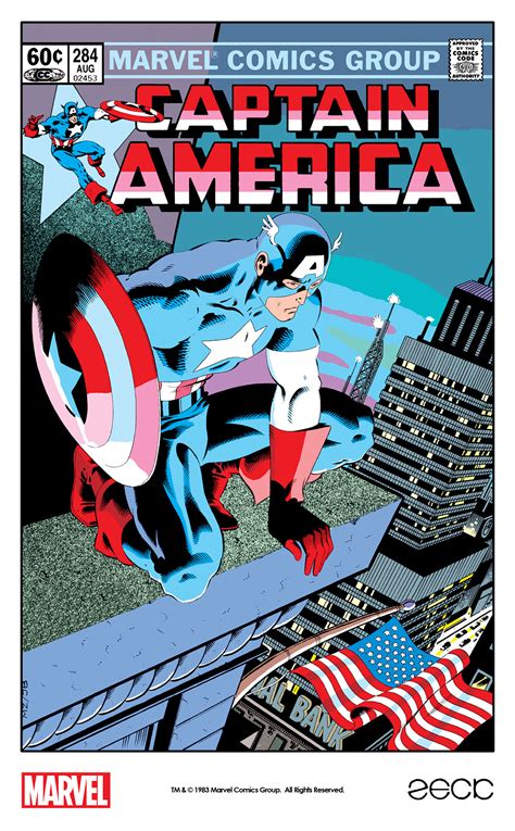 Captain America By Mike Zeck And John Beatty From The Marvel Project
