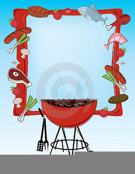 Barbecue Clipart Border Free Images At Vector Clip Art