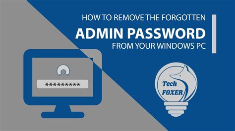 How Remove The Administrator Password In Windows 7 10 If Forgotten