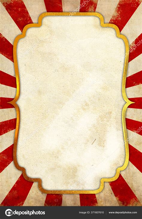 Create Beautiful Designs With Stunning Circus Poster Background Vintage
