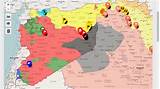 Pictures of Syrian Civil War Map Live