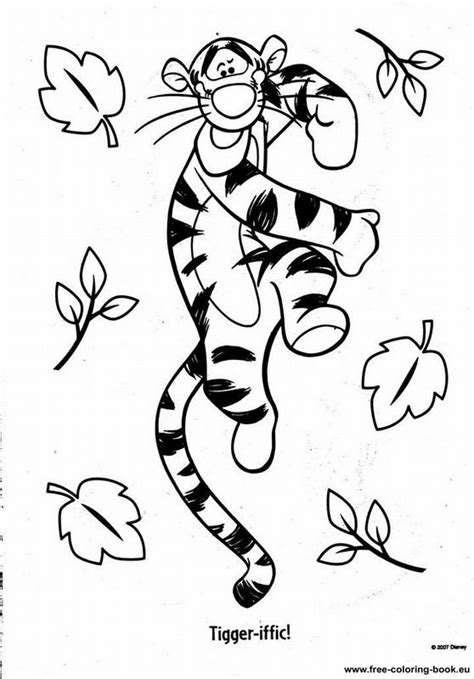 1695x2499 awesome tiger wild animals coloring pages for kids printable free. Coloring pages Winnie the Pooh - Page 10 - Printable ...