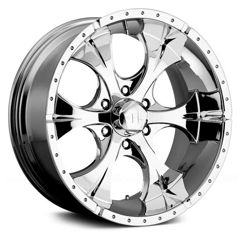 16x8 Helo Wheels 0 5x1143 726 He791 Rims Chrome Set Of 4